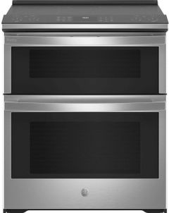 GE Profile™ 30" Fingerprint Resistant Stainless Steel Slide In Electric Range