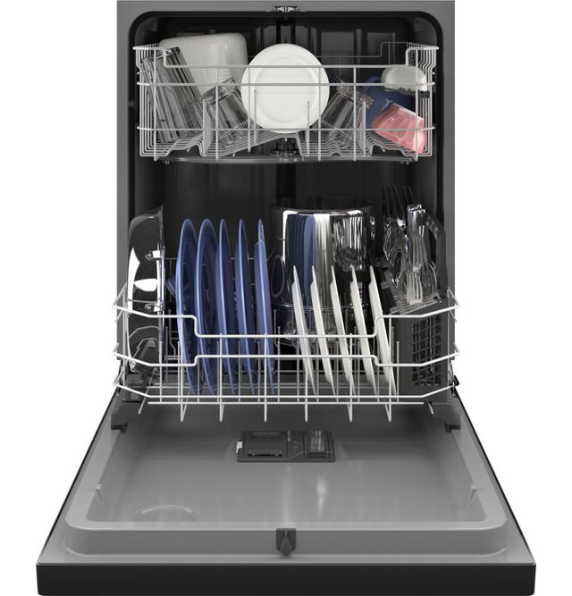 GE® 24" Black Built-In Dishwasher-3
