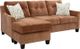 Benchcraft® Amity Bay Clay Chaise Sofa-0
