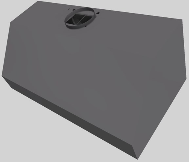 Vent-A-Hood® 48" Gunsmoke Wall Mounted Range Hood-1