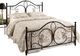 HH2 Home Milwaukee Antique Bronze King Metal Bed with Frame-0