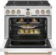 Café™ 36" Matte White Pro Style Dual Fuel Range-2