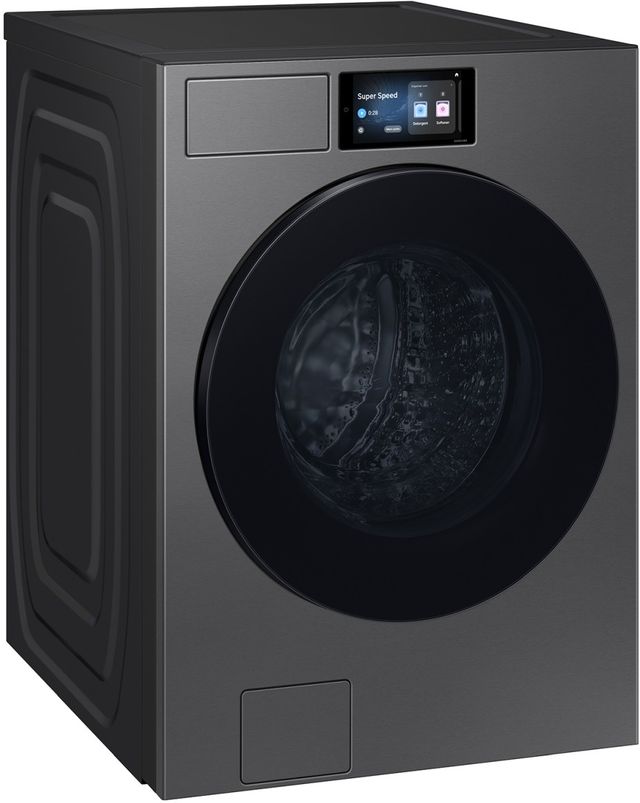Samsung Bespoke AI 5.3 Cu. Ft. Dark Steel Front Load Washer with AI Home and AI OptiWash™-4