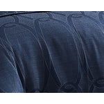 Hallmart Collectibles 10-Piece Navy King Comforter Set-4