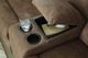 Signature Design by Ashley® Partymate 2-Piece Brindle Manual Reclining L-Shape Sectional with Console-4