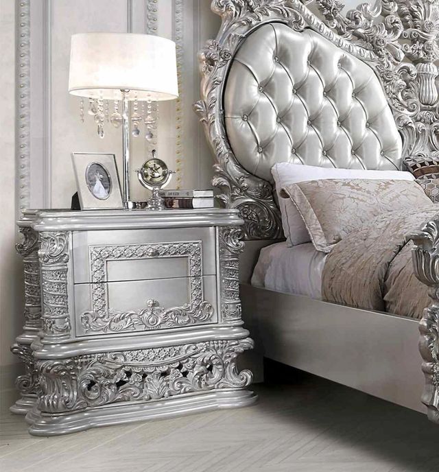 ACME Furniture Valkyrie Antique Platinum Nightstand-1