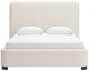 Signature Design by Ashley® Brintstreet Beige Queen Upholstered Panel Bed-1