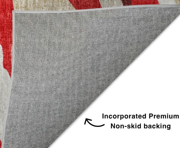 Dalyn™ Rug Company Lorenzo LN4 Red 5'x8' Area Rug-2