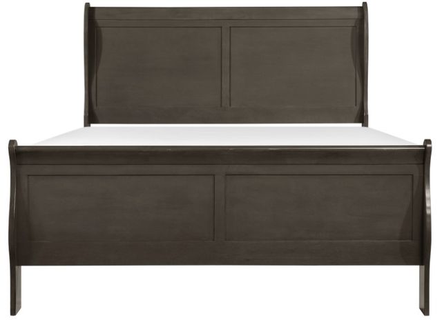 Homelegance® Mayville Stained Gray California King Sleigh Bed-2