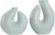 StyleCraft Norman Wyatt Home 2-Piece Spa Blue Vase-0