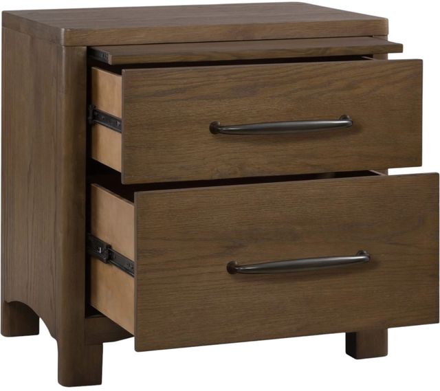 Modus Furniture Arden Tavern Brown 2-Drawer Nightstand-3
