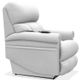 La-Z-Boy® Pinnacle Platinum Muslin Power Lift Recliner with Massage and Heat-3