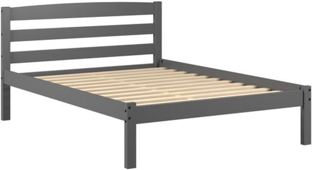 Donco Kids Econo Scandinavian Dark Gray Youth Full Panel Bed-2