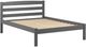 Donco Kids Econo Scandinavian Dark Gray Youth Full Panel Bed-2