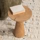 Classic Home Alina Heartwood Natural Accent Table-5