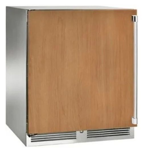 Perlick® Signature Series Brown/Stainless Steel 24" Outdoor Freezer-0