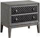 Homelegance® West End Gray Nightstand-0