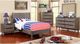 Furniture of America® Lennart 5-Pieces Gray Queen Bedroom Collection-1