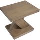 Magnussen Home® Lansbury Antique Wheat Rectangular End Table-4