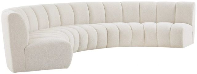 Meridian Furniture Infinity 5-Piece Cream Modular Sectional-1