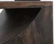 International Furniture Direct Dark Mezquite Black Cocktail Table-4