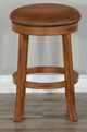 Sunny Designs™ Rustic Oak Swivel Stool-1