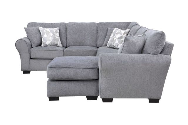Porter International Designs Cullen 4 Piece Gray Sectional-3