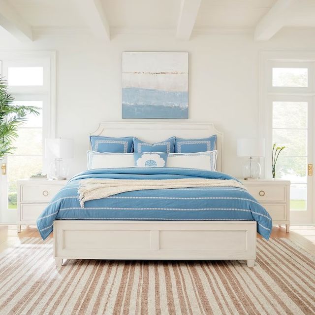Bassett® Furniture Ventura Shell White Twin Panel Bed-1
