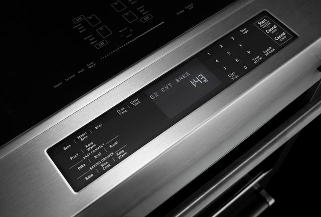 KitchenAid® 30" Stainless Steel Slide In Electric Induction Range-2