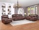 Steve Silver Co. Keily Brown Manual Swivel Glider Recliner-2