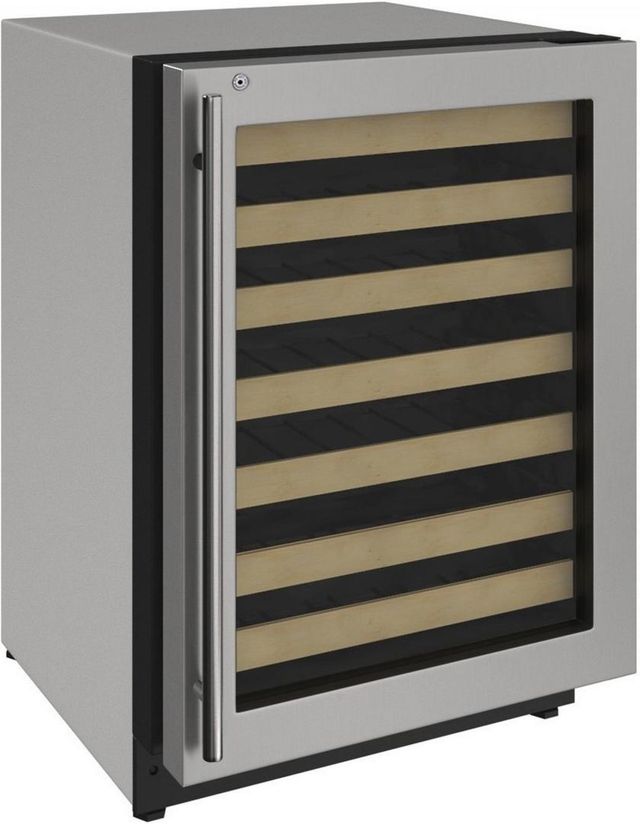 U-Line® 2000 Series 24" Stainless Steel Wine Captain® Wine Cooler