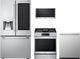 LG Studio 4 Piece Stainless Steel Kitchen Package-0