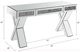 ACME Furniture Noralie Mirrored 3-Drawer Writing Desk-2