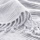 Olliix by INK+IVY Reeve Grey 50" x 60" Ruched Throw-1