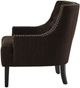 Homelegance® Charisma Chocolate Accent Chair-3