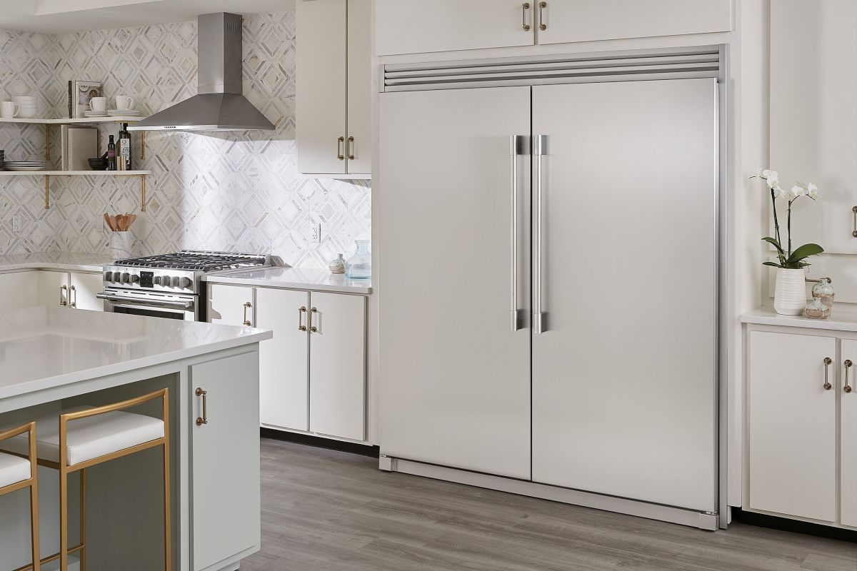 Freezerless Refrigerator in Modern Kitchen