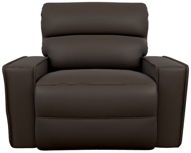 La-Z-Boy® Maddox Sable Power Reclining Chair and a Half with Headrest-1