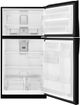 Whirlpool® 33" 21.3 Cu. Ft. Black Top Freezer Refrigerator-1