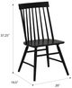 Emerald Home Midland Black Dining Chair-2
