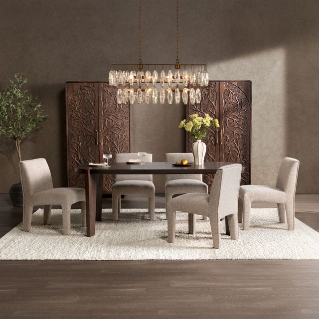 Classic Home Albero Bark Brown Dining Table-1