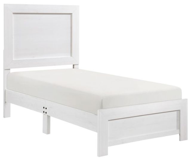 Homelegance® Corbin White Youth Twin Panel Bed-0