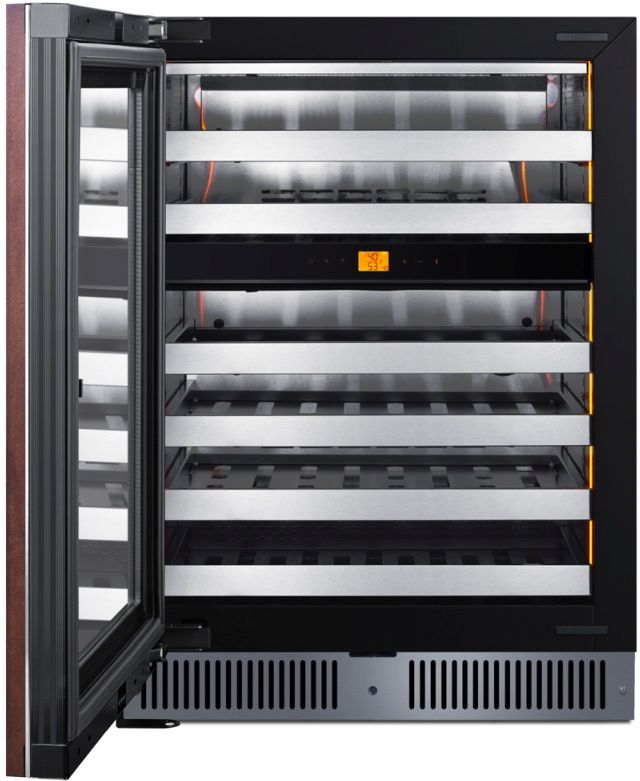 Summit® 24" Panel Ready Built-In Wine Cooler-3