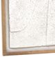 Dovetail Furniture Kiara White Textured Wall Art-2