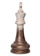 A & B Home Gold/White Magnesia Finial-1