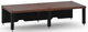 Salamander Designs® Synergy Dark Walnut Custom Cut Twin Riser Modular Open Stand-0