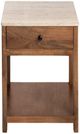 Crestview Collection Liam Brown Side Table-1