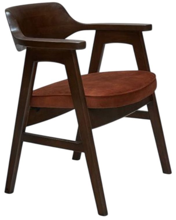 Nest Home Collections Wagner Adobe/Java Arm Chair-0