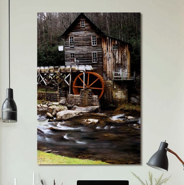 YHD River Mill Wall Art-1
