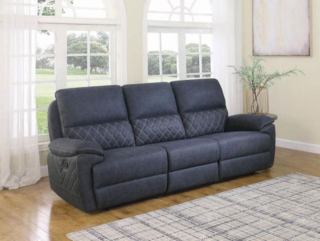Coaster® Variel 3-Piece Blue Motion Sofa-3