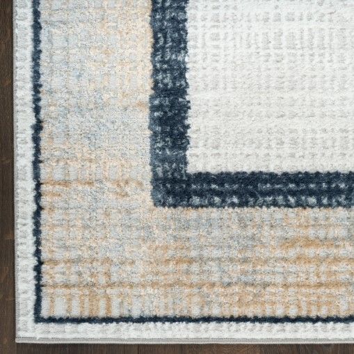 Nourison Home™ Dekor Gray Navy 5'x7' Area Rug-4